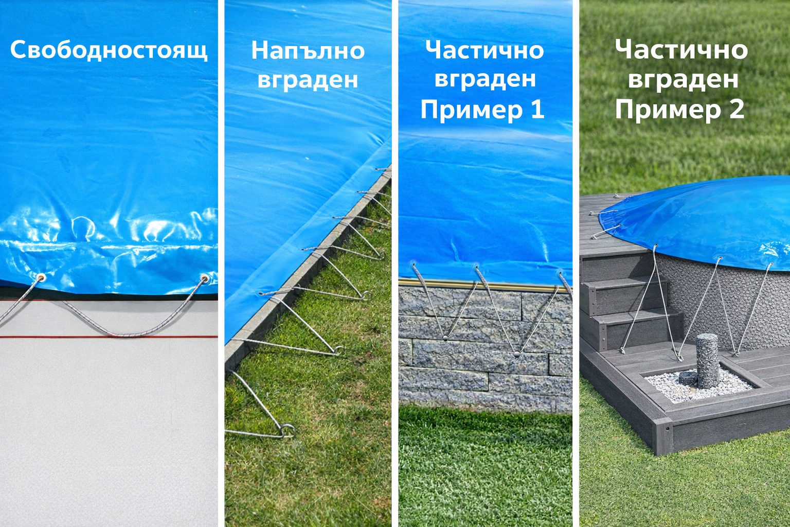Схема за монтаж на зимно покривало MTH Air Protect