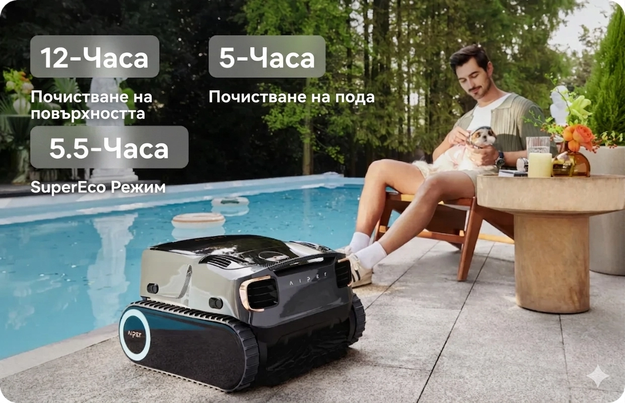 робот за басейн Aiper Scuba X1 Pro Max