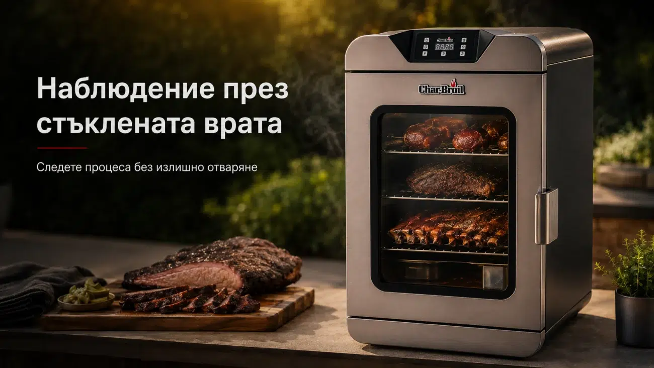 електрическа пушилня Char-Broil