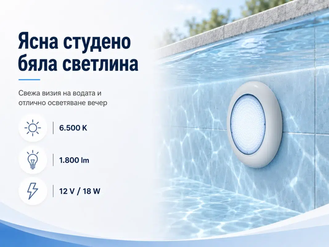 LED прожектор POOLSANA VARIO