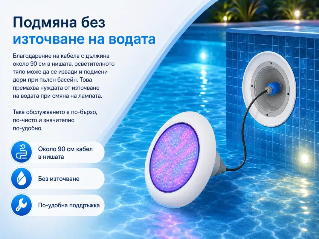 LED RGB подводно осветление