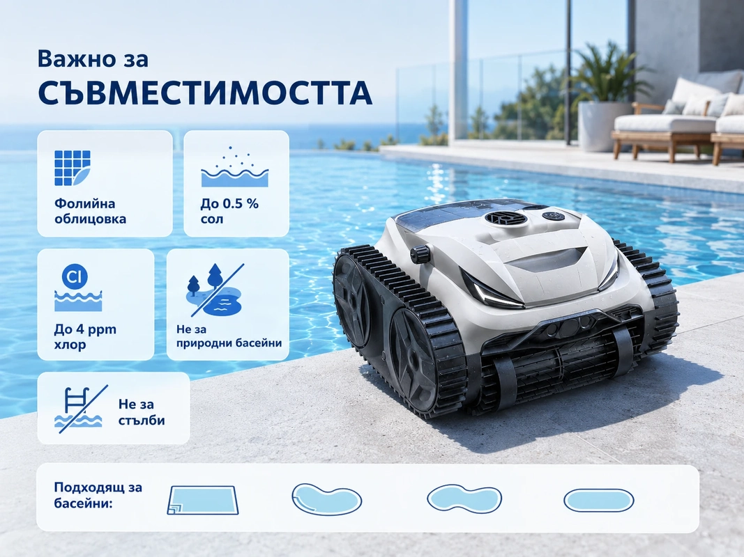 робот за басейн POOLSANA C11P