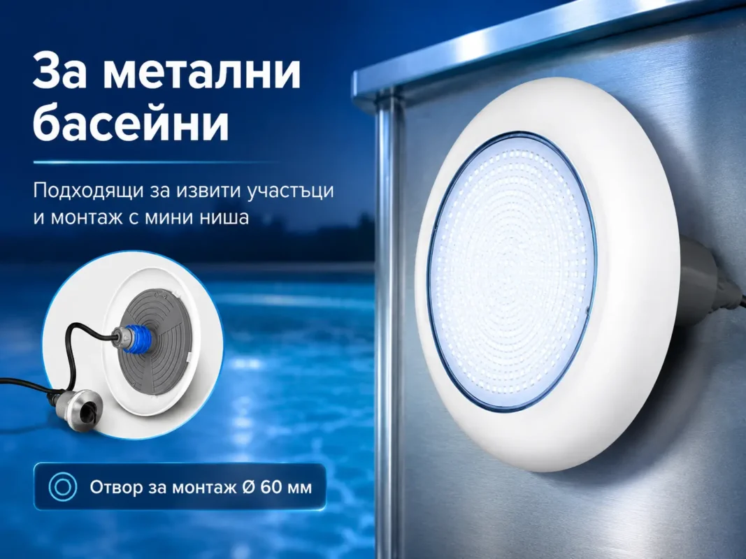 LED подводни прожектори за басейн