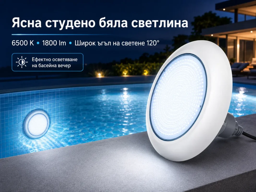 LED подводни прожектори за басейн