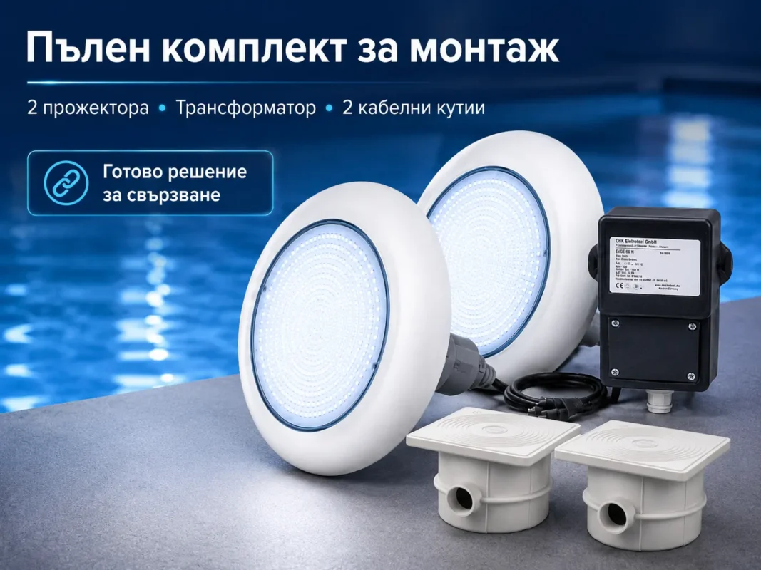 LED подводни прожектори за басейн