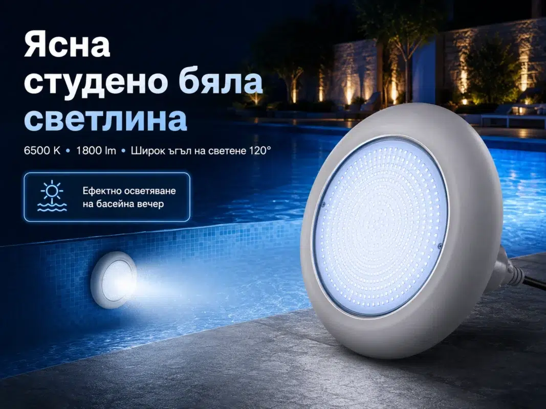 LED подводни прожектори за басейн