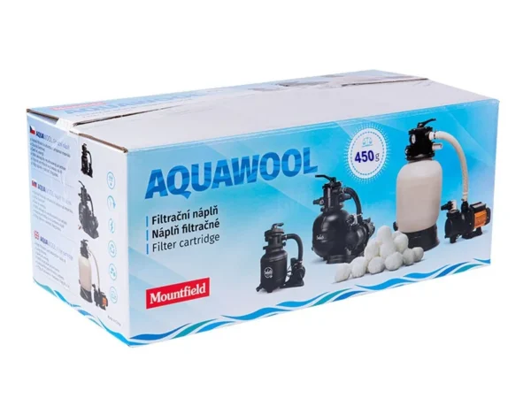 Филтърен пълнеж Aquawool 450 г – опаковка