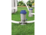 Автоматичен дозатор за хлорни таблетки Bestway Flowclear AquaFeed – свързан към филтъра