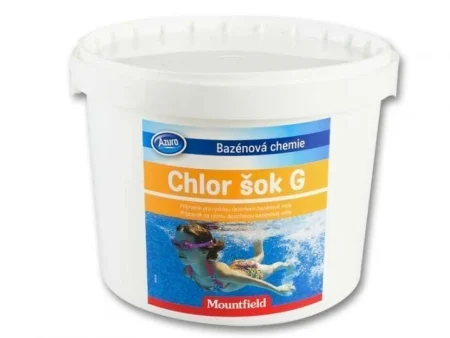 Бърз хлор на гранули Azuro Chlor Shock G 3 кг
