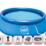 Надуваем басейн Swing Quick Set® 244 x 76 см – SUPER пакет