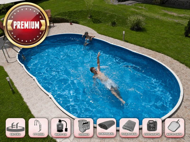 басейн Azuro 405DL PREMIUM басейн Azuro 405DL PREMIUM