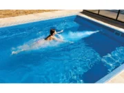 Басейн Fenix с филтрация и осветление – плувец с противотечение