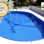 Басейн Ibiza 2 DL BASIC за вграждане – овал 7,00 × 3,50 × 1,50 м