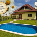 Басейн Ibiza 3 DL BASIC за вграждане – овал 8,00 × 4,16 × 1,50 м