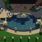 Басейн NewStyle MIAMI – бетонен EPS басейн 11 × 5 м
