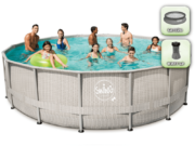Басейн с подсилена рамка Swing Elite Frame 488 x 122 см с филтър