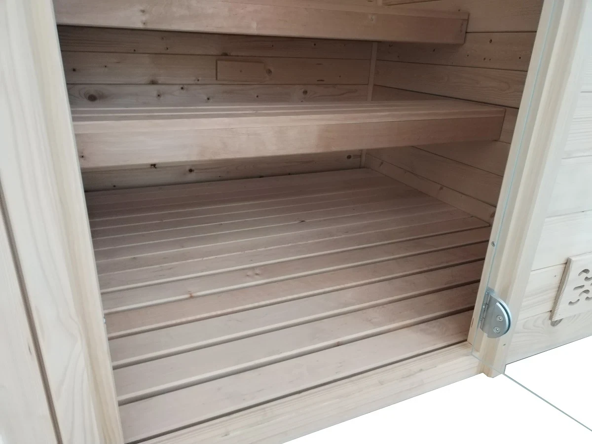 grate floor saunas