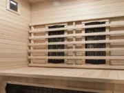 Инфрачервена сауна Auri за 1 човек с 3 керамични нагревателя – нагревателни панели