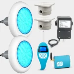 Комплект 2 LED RGB прожектора POOLSANA VARIO 25W