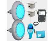 Комплект 2 LED RGB прожектора POOLSANA VARIO 25W