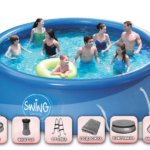 Надуваем басейн Swing Quick Set® 549 x 122 см – SUPER пакет