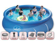 Надуваем басейн Swing Quick Set® 549 x 122 см – SUPER пакет