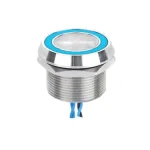 LED пиезо спа бутон 22 mm