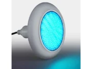 LED RGB подводно осветление POOLSANA VARIO 25W със 7 цвята и сива рамка