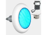 LED RGB прожектор POOLSANA VARIO 25W със 7 цвята и бяла бленда