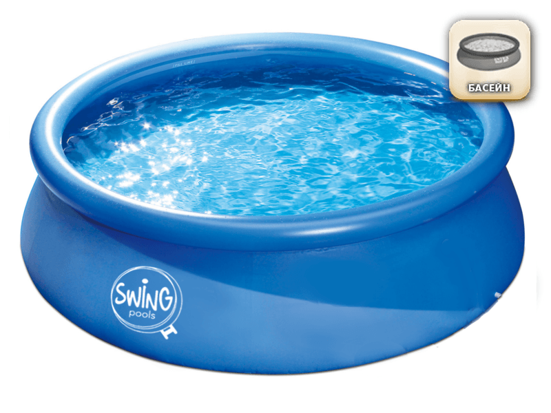 Надуваем басейн Swing Quick Set® 305 × 76 см – SUPER пакет надуваем басейн 305 x 76