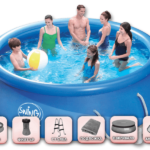 Надуваем басейн Swing Quick Set® 366 x 91 см – SUPER пакет
