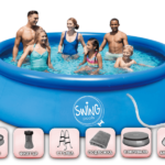 Надуваем басейн Swing Quick Set® 457 x 107 см – SUPER пакет