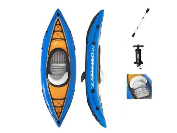 Надуваем каяк EXPLORER K2