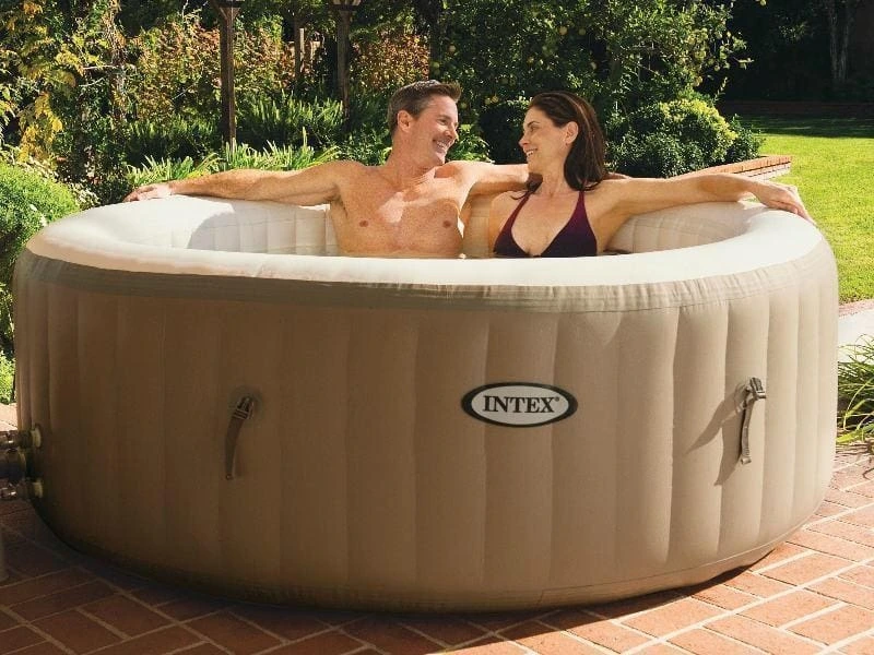 Надуваемо джакузи за двора Intex PureSpa за 4 души