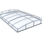 Покрив за басейн Imperial Low – изглед на конструкцията