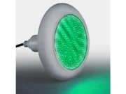 LED RGB подводно осветление POOLSANA VARIO 25W със 7 цвята и сива рамка