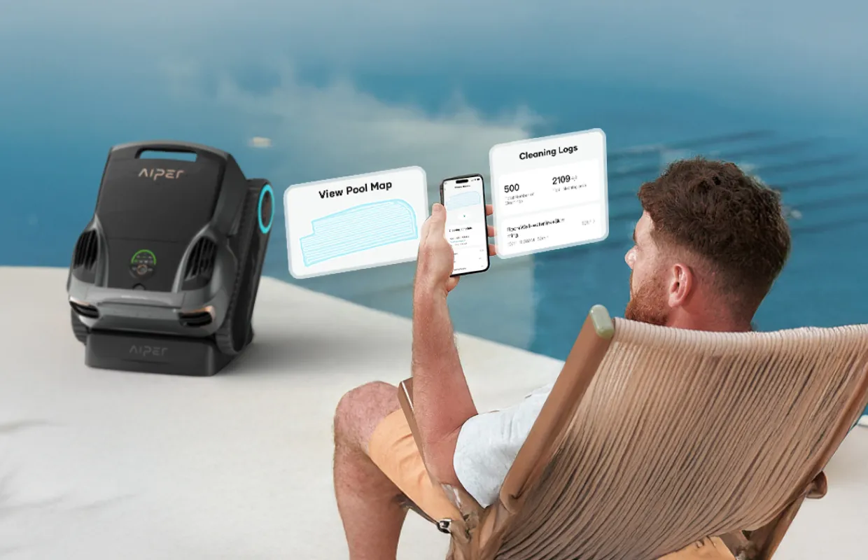 Подводна комуникация – робот за басейн Aiper Scuba X1 Pro Max