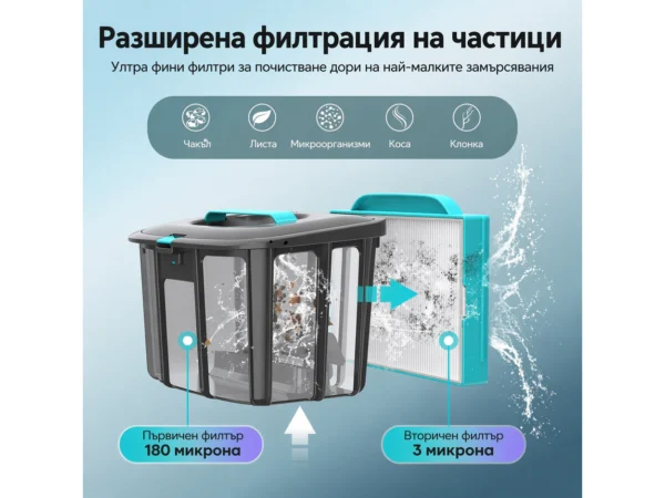 робот за басейн Scuba E1