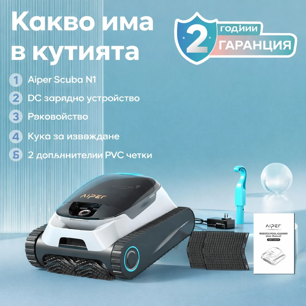 пакет робот за басейн aiper N1