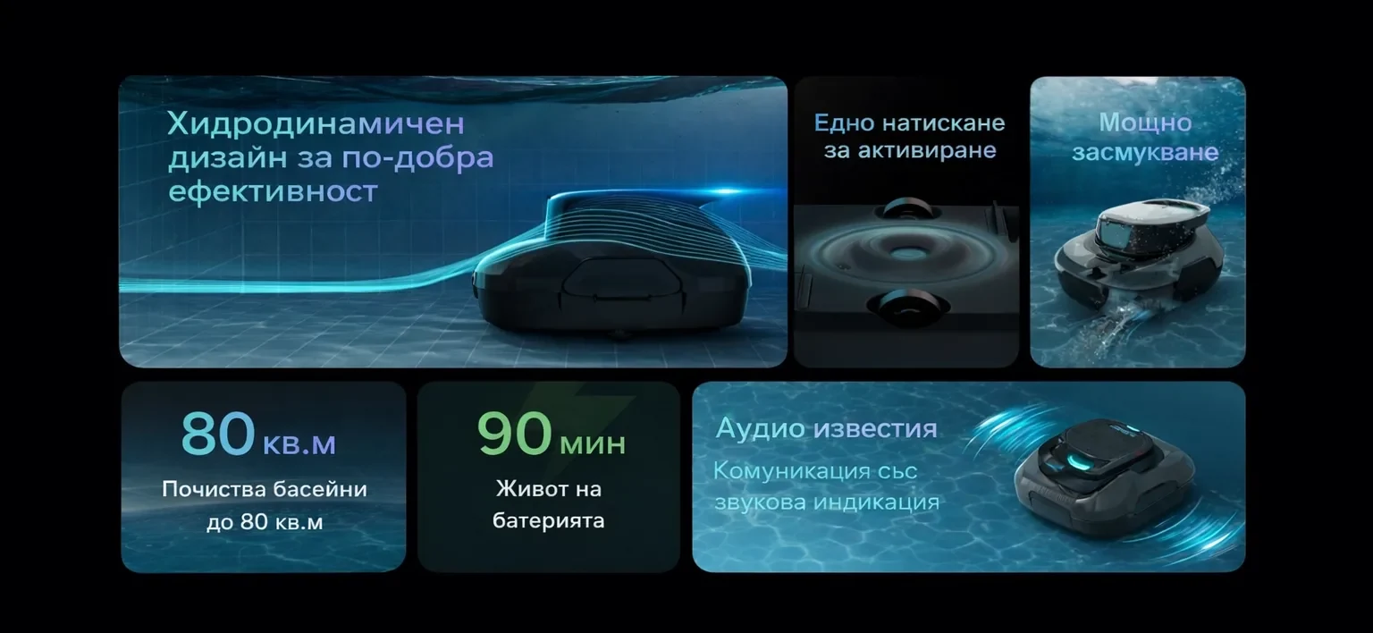 aiper робот за басейн