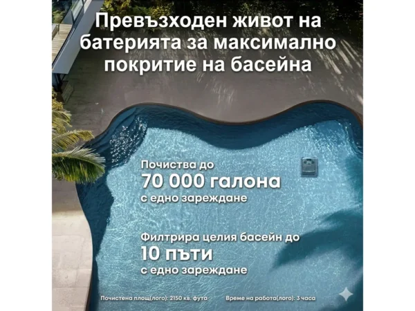 робот за басейн Scuba X1