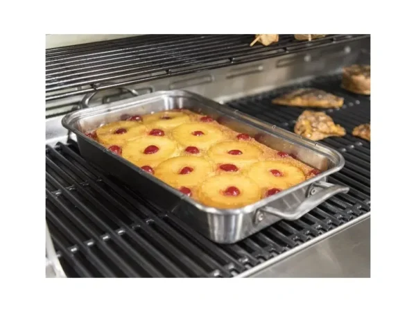 Тава за грил Char-Broil Grill+ с дъска 43 × 23,5 см – на грила