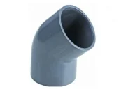 UH-PVC коляно 45°, ф 20-400