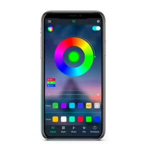 Unterwassermagnetscheinwerfer POOLSANA LED App 720px