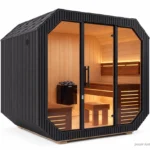 Outdoor finnish sauna Iconix Panorama L