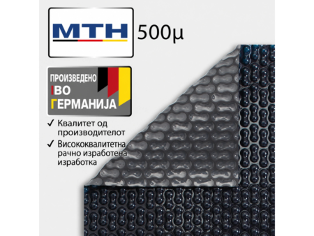 Ъгъл на соларно покривало GeoBubble EnergyGuard за овален басейн
