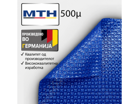 Ъгъл на соларно покривало OXO сапфирено синьо за овален басейн