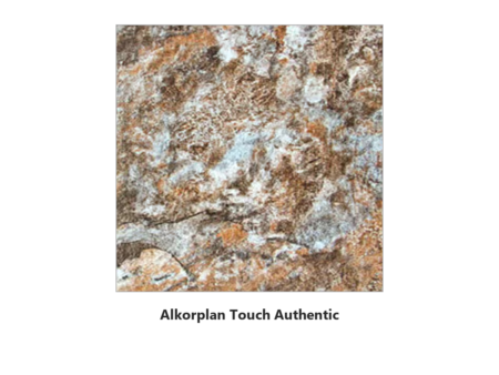 Армиран линер Alkorplan Touch Authentic – мостра на каменен десен в земни тонове