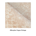 Армиран линер Alkorplan Vogue Vintage – мостра на бежово-розов десен със светли орнаменти