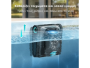 Ασύρματο ρομπότ για πισίνες Aiper Scuba S1 / N1 – Καθαρίζει τοιχώματα και ίσαλο γραμμή, Τρίβει τους ρύπους και πάνω από το νε